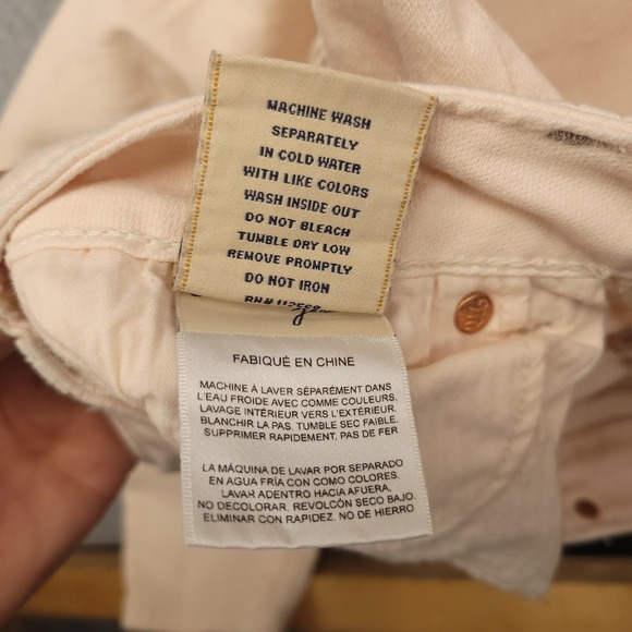 Miss Me Jeans Womens 28 Bubble Gum Skinny Stretch Embellished Cross Denim - Picture 5 of 13